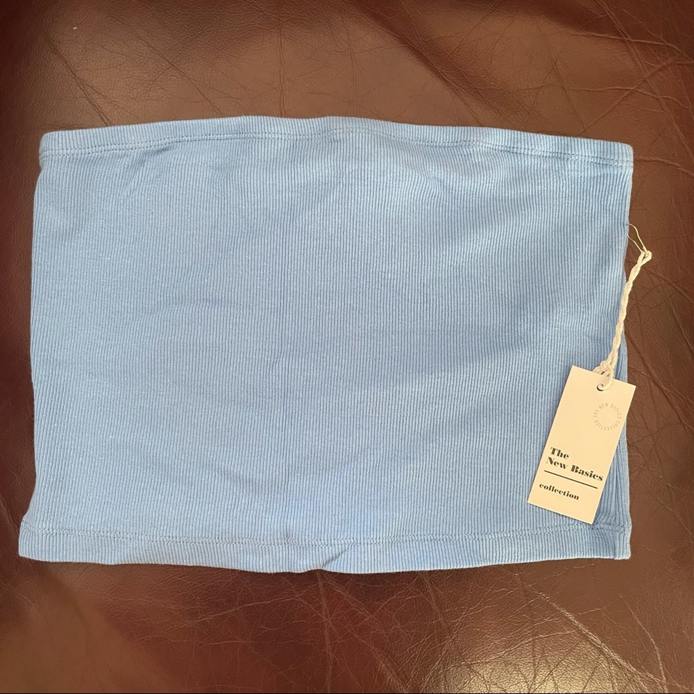 Forever 21 Blue Tube Top